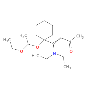 3-Buten-2-one, 4-(diethylamino)-4-[1-(1-ethoxyethoxy)cyclohexyl]-