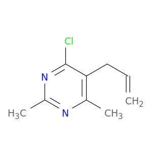 Pyrimidine, 4-chloro-2,6-dimethyl-5-(2-propenyl)-