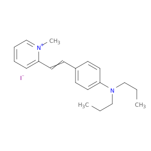 Pyridinium, 2-[2-[4-(dipropylamino)phenyl]ethenyl]-1-methyl-, iodide