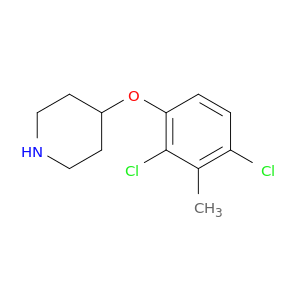 Piperidine, 4-(2,4-dichloro-3-methylphenoxy)-