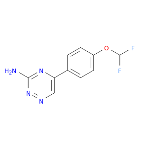 5-[4-(Difluoromethoxy)phenyl]-1,2,4-triazin-3-amine