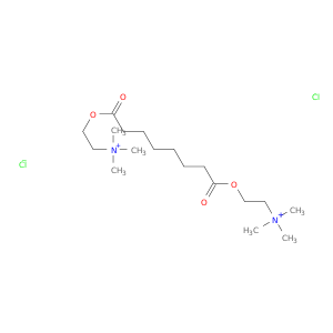 Ethanaminium, 2,2'-[(1,8-dioxo-1,8-octanediyl)bis(oxy)]bis[N,N,N-trimethyl-, dichloride (9CI)
