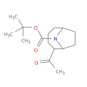 9-Azabicyclo[4.2.1]nonane-9-carboxylicacid, 2-acetyl-, 1,1-dimethylethyl ester, (1R,2R,6R)-rel-
