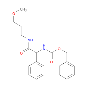 3-Methoxypropyl DL-N-Cbz-phenylglycinaMide