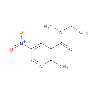 3-Pyridinecarboxamide, N-ethyl-N,2-dimethyl-5-nitro-