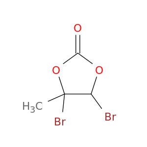 1,3-Dioxolan-2-one, 4,5-dibromo-4-methyl-
