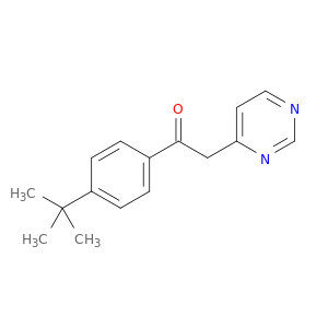 1-(4-叔丁苯基)-2-嘧啶-4-基乙酮