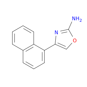 2-Oxazolamine, 4-(1-naphthalenyl)-