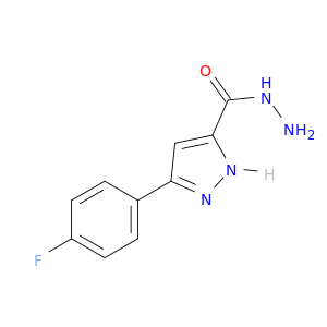 3-(4-fluorophenyl)-1H-pyrazole-5-carbohydrazide
