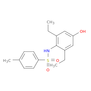 Benzenesulfonamide,N-(2,6-diethyl-4-hydroxyphenyl)-4-methyl-