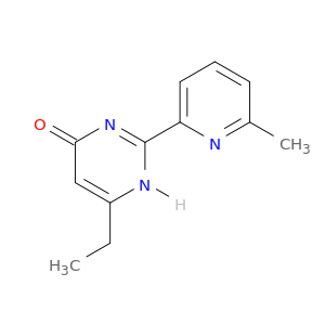 4(1H)-Pyrimidinone, 6-ethyl-2-(6-methyl-2-pyridinyl)-