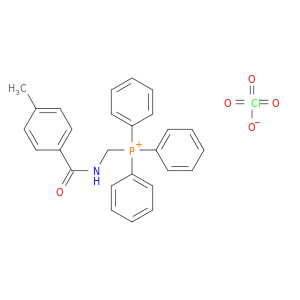 ((4-METHYLBENZOYLAMINO)METHYL)TRIPHENYLPHOSPHONIUM PERCHLORATE