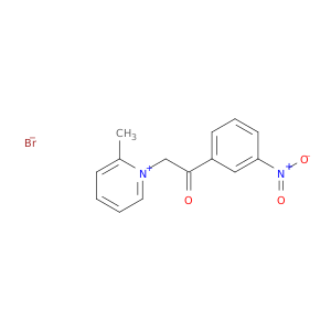 2-METHYL-1-(2-(3-NITROPHENYL)-2-OXOETHYL)PYRIDINIUM BROMIDE