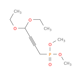 Phosphonic acid, (4,4-diethoxy-2-butynyl)-, dimethyl ester