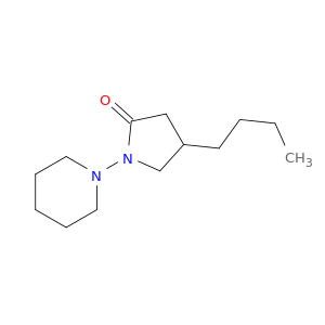2-Pyrrolidinone, 4-butyl-1-(1-piperidinyl)-