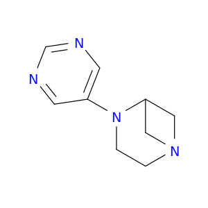 4-PYRIMIDIN-5-YL-1,4-DIAZABICYCLO[3.1.1]HEPTANE
