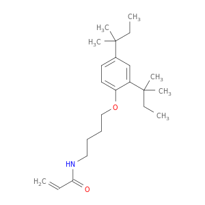 2-Propenamide, N-[4-[2,4-bis(1,1-dimethylpropyl)phenoxy]butyl]-