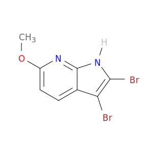 2,3-Dibromo-6-methoxy-1H-pyrrolo[2,3-b]pyridine