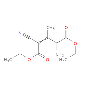 2-Pentenedioic acid,2-cyano-3,4-dimethyl-, 1,5-diethyl ester