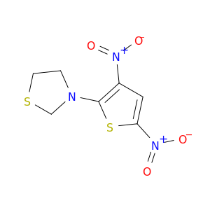 3-(3,5-DINITRO-2-THIENYL)THIAZOLIDINE
