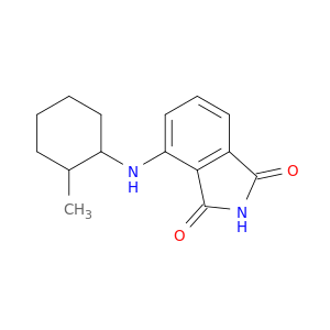 1H-Isoindole-1,3(2H)-dione, 4-[(2-methylcyclohexyl)amino]-