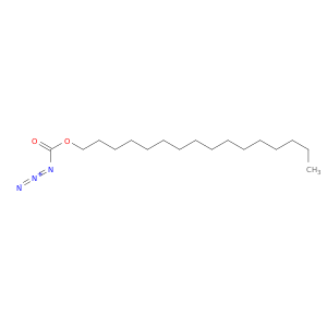Carbonazidic acid, hexadecyl ester