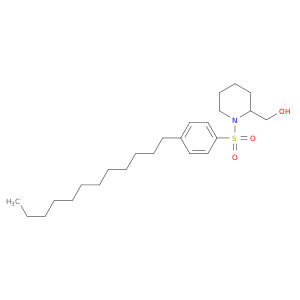2-Piperidinemethanol, 1-[(4-dodecylphenyl)sulfonyl]-
