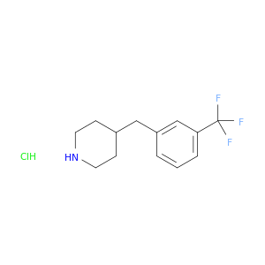哌啶,4-[[3-(三氟甲基)苯基]甲基]-,盐酸盐(1：1)