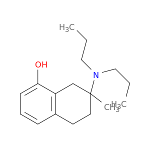 1-Naphthalenol, 7-(dipropylamino)-5,6,7,8-tetrahydro-7-methyl-