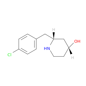 (2R,4R)-2-(4-Chlorobenzyl)piperidin-4-ol