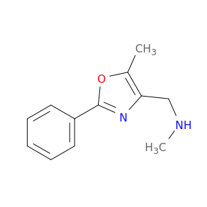 4-Oxazolemethanamine,N,5-dimethyl-2-phenyl-