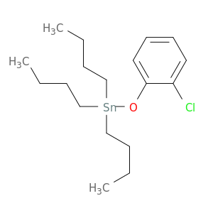 Stannane, tributyl(2-chlorophenoxy)-