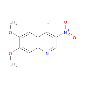 4-Chloro-6,7-dimethoxy-3-nitroquinoline