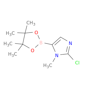 1-甲基-2-氯咪唑-5-硼酸频那醇酯