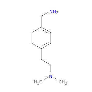 {4-[2-(dimethylamino)ethyl]phenyl}methanamine