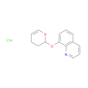 Quinoline, 8-[(3,4-dihydro-2H-pyran-2-yl)oxy]-, hydrochloride