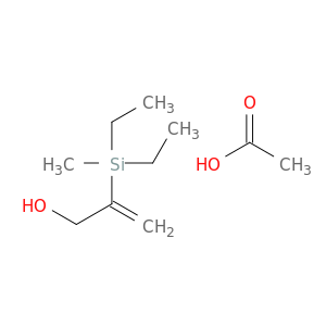 2-Propen-1-ol, 2-(diethylmethylsilyl)-, acetate