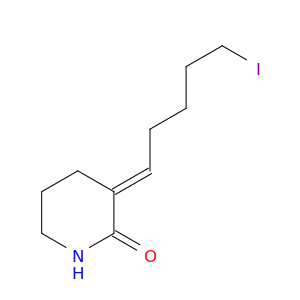 2-Piperidinone, 3-(5-iodopentylidene)-, (3E)-
