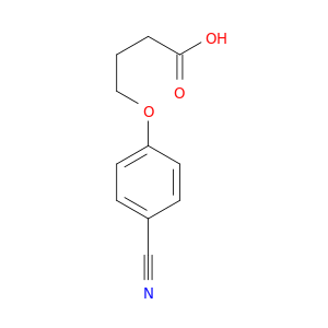 Butanoic acid, 4-(4-cyanophenoxy)-