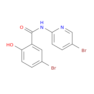 Benzamide, 5-bromo-N-(5-bromo-2-pyridinyl)-2-hydroxy-