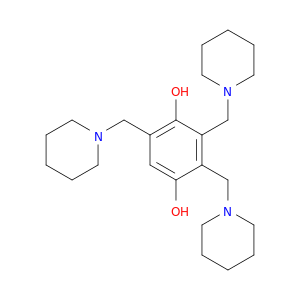2,3,5-三(1-哌啶基甲基)-1,4-苯二硫醇