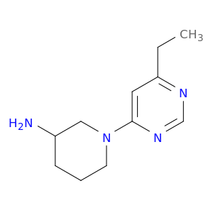 1-(6-ethylpyrimidin-4-yl)piperidin-3-amine