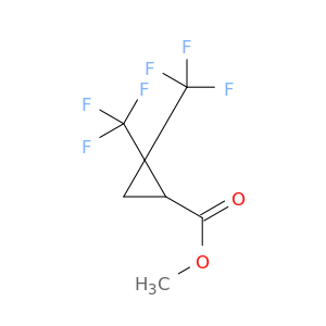Cyclopropanecarboxylic acid, 2,2-bis(trifluoromethyl)-, methyl ester