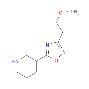 3-(2-甲氧基乙基)-5-(哌啶-3-基)-1,2,4-恶二唑