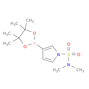 N,N-二甲基-3-(4,4,5,5-四甲基-1,3,2-二氧硼杂环戊烷-2-基)-1H-吡咯-1-磺酰胺