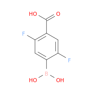 4-Carboxy-2,5-difluorophenylboronic acid