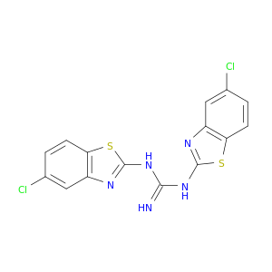 Guanidine, N,N'-bis(5-chloro-2-benzothiazolyl)-