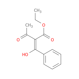 Butanoic acid, 2-(hydroxyphenylmethylene)-3-oxo-, ethyl ester, (E)-