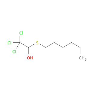 2,2,2-trichloro-1-(hexylsulfanyl)ethanol