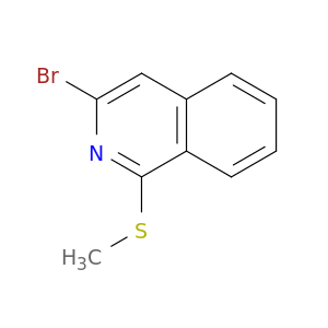 Isoquinoline, 3-bromo-1-(methylthio)-
